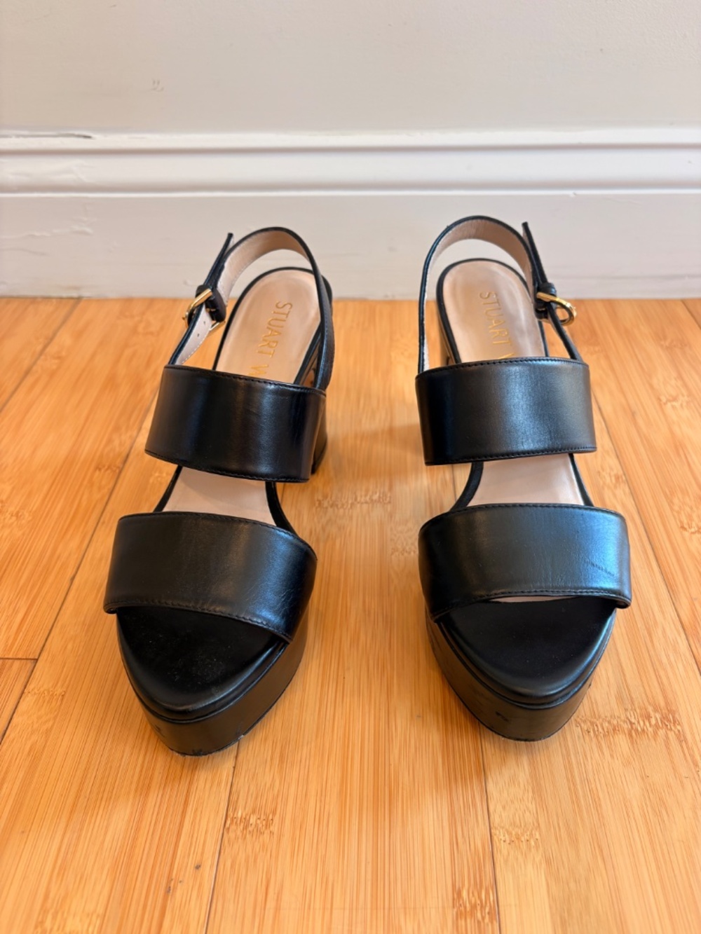 Stuart Weitzman Platform Sandals 6.5 - Picture 2 of 4